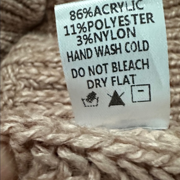 White Birch Chunky Knit Cowl Neck Sweater - Picture 10 of 10